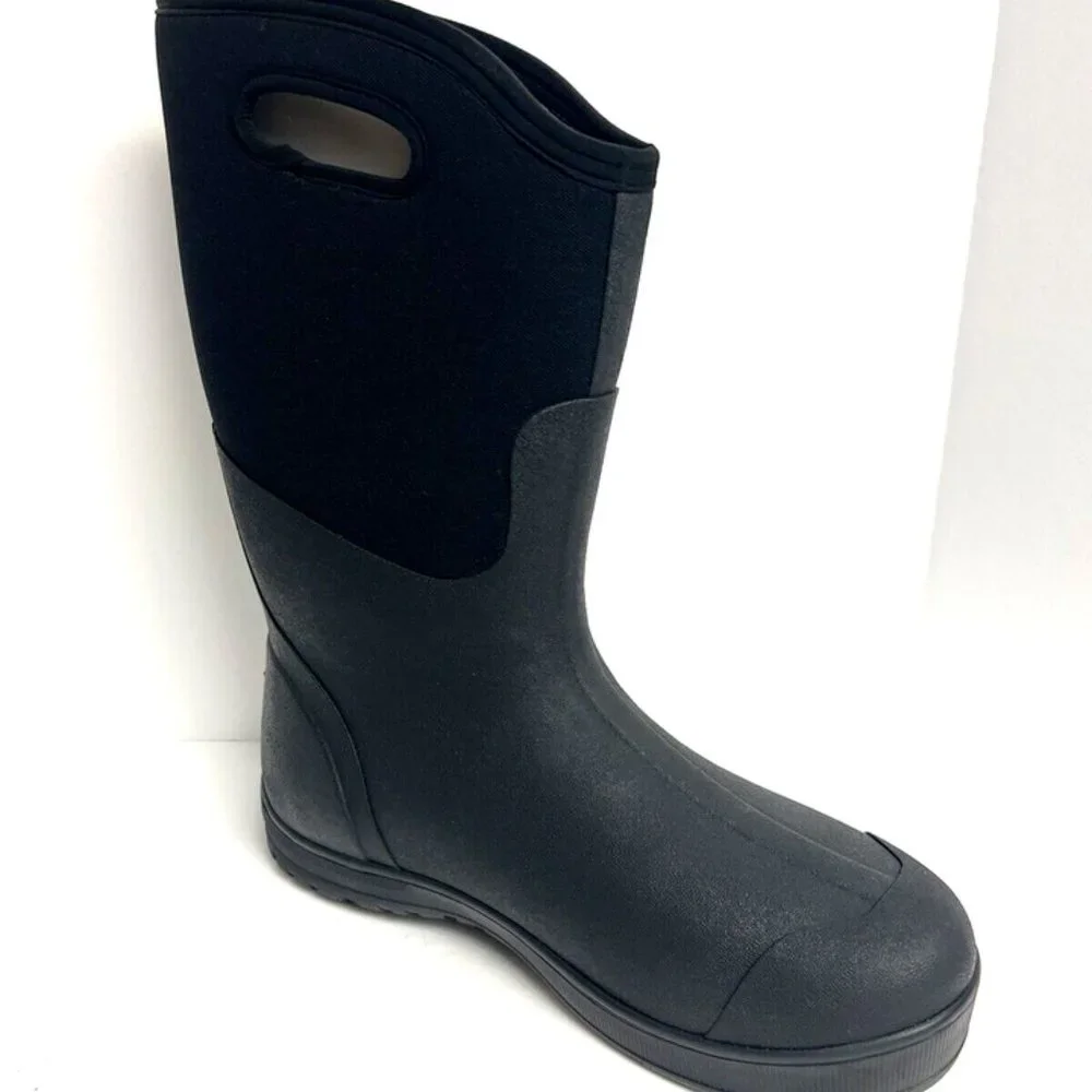 Bogs Mens Ultra High Boots Black Size 16 M